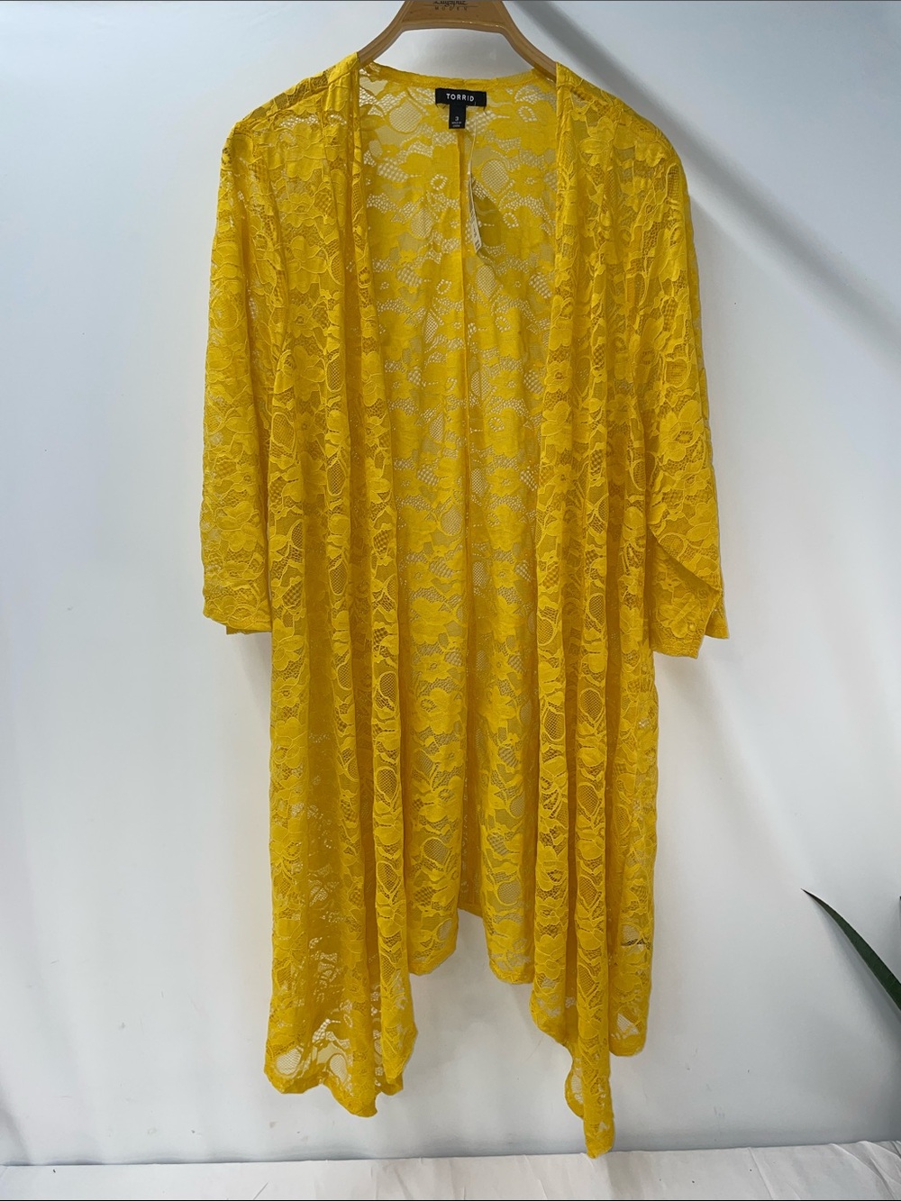 TORRID LACE DROP FRONT KIMONO FTL-04-217